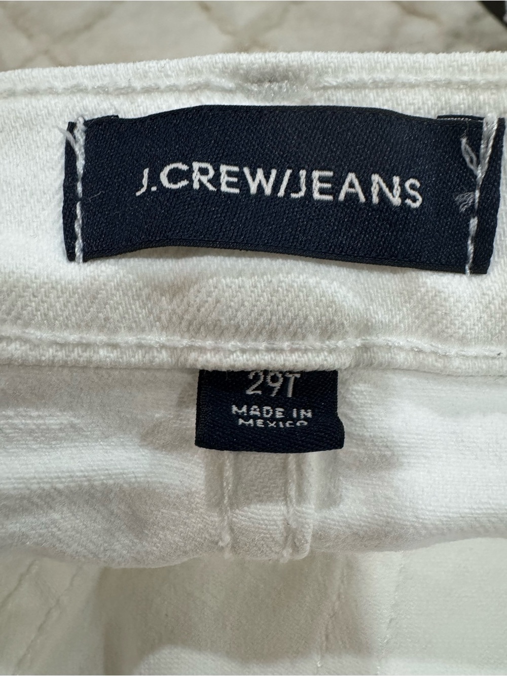 J. Crew White Women's Boyfriend Jeans